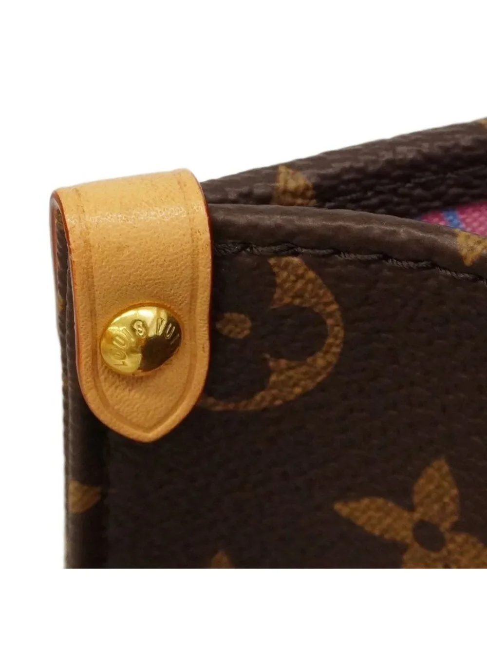 Louis Vuitton Monogram Pumpkin LV Xyk On The Go PM Brown Red 2-Way Bag